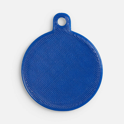 Подвеска Round, 3D-печать, синяя