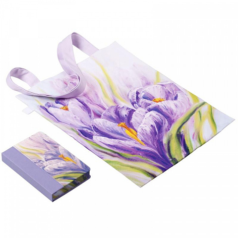 Подарочный набор Фиолетовый цветок - рис 2.