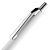 Ручка шариковая Lobby Soft Touch Chrome, белая - миниатюра - рис 6.