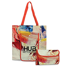 Складная сумка для шопинга с возможностью полноцветной печати