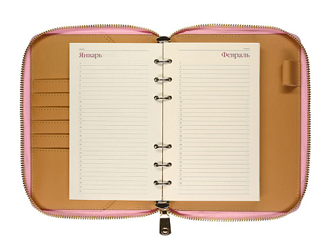 ЕЖЕДНЕВНИК недатированный А5- RIVIERA. ZEFIR (РОЗОВЫЙ ЗЕФИР) (Р) - рис 6.