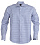Рубашка мужская в клетку Tribeca, синяя - миниатюра