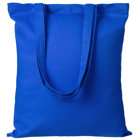 Холщовая сумка Countryside, ярко-синяя - рис 3.