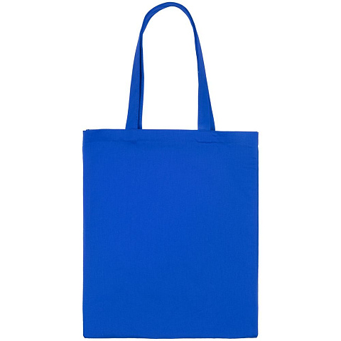 Холщовая сумка Countryside, ярко-синяя - рис 4.