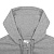 Толстовка мужская Hooded Full Zip серый меланж - миниатюра - рис 5.