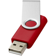 USB-флешка на 32 Гб Rotate Basic, красный