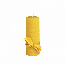 Медовая свеча из пчелиного воска (8см)