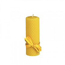 Медовая свеча из пчелиного воска (8см)
