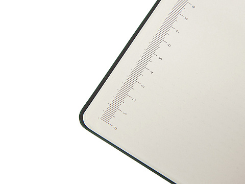 Блокнот А5 в гибкой обложке Chaplin, зеленый - рис 9.