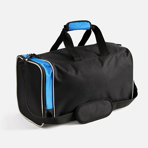 Спортивная сумка Fitnext, черная с синим - рис 2.