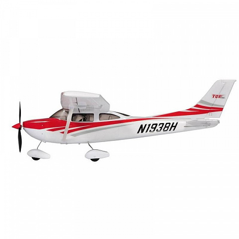 Самолет Cessna 182 на радиоуправлении (красный) - рис 2.