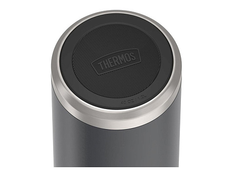 Термос из нерж. стали тм THERMOS IS-212 GT 1.2L, темно-серый - рис 7.