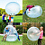 Мяч жвачка Wubble Bubble Ball 130 см - миниатюра