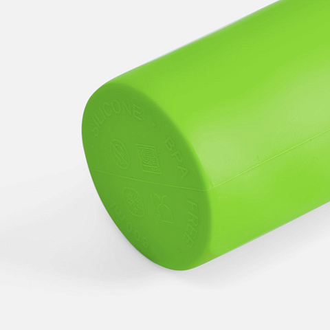 Складная бутылка для воды Langfossen, зеленое яблоко - рис 6.