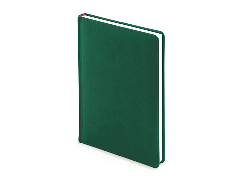 Ежедневник А5 датированный Velvet 2026, темно-зеленый