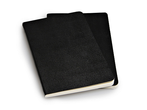 Записная книжка Moleskine Volant (в линейку, 2 шт.), Pocket (9х14см), черный - рис 2.