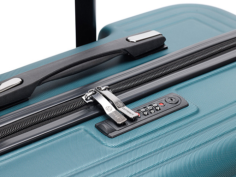 Чемодан TORBER Onego, зелёный, ABS-пластик, 79,5 х 51 х 29 см, 103 л - рис 10.