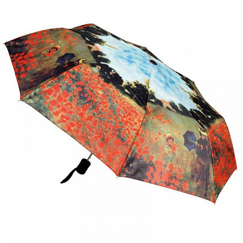Набор платок и складной зонт «Моне. Поле маков» - рис 2.