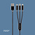 Дата-кабель 3 в 1: micro USB, USB-C, Ligthning, алюминий, 1.2м, черный, Deppa - миниатюра - рис 4.