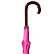 Розовый зонт трость - миниатюра - рис 4.