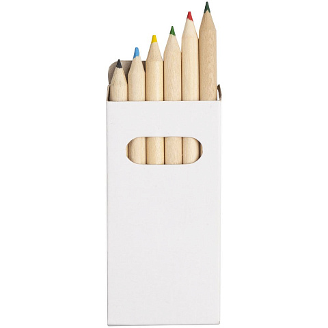 Набор цветных карандашей Pencilvania Mini, белый - рис 3.