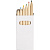Набор цветных карандашей Pencilvania Mini, белый - миниатюра - рис 3.