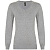 Пуловер женский Glory Women, серый меланж - миниатюра