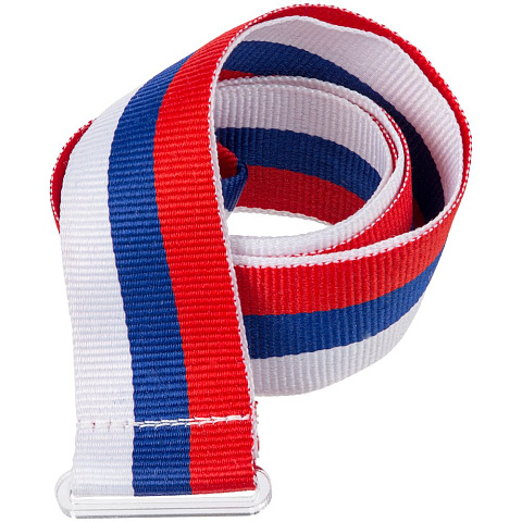 Лента для медали с пряжкой Ribbon, триколор - рис 3.