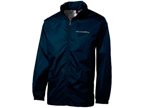 Ветровка Miami мужская с чехлом, темно-синий - рис 9.