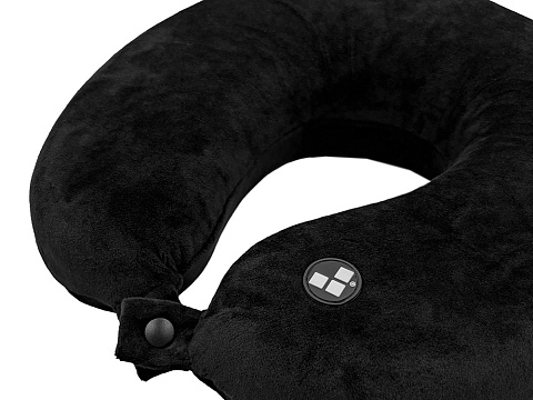 Подушка для путешествий с эффектом памяти Мемо Drowsy Black - рис 5.
