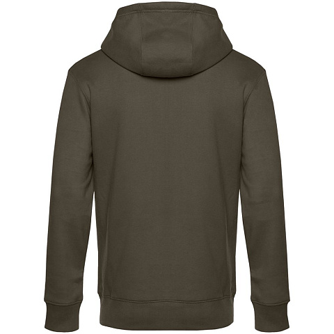 Толстовка с капюшоном унисекс King, хаки - рис 3.