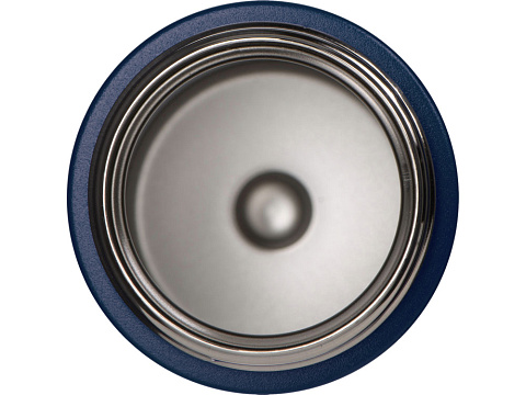 Вакуумная термокружка Waterline с медной изоляцией Bravo, 400 мл, тубус, темно-синий - рис 8.