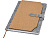 Viviana блокнот формата А5 из переработанного фетра и пробкового дуба - Натуральный - миниатюра
