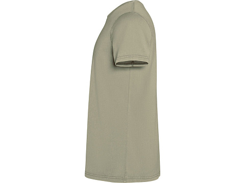 Футболка Corgi мужская, светлый хаки выстиранный - рис 3.