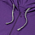 Толстовка на молнии с капюшоном Unit Siverga, фиолетовая - миниатюра - рис 4.