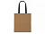 Сумка-шопер Papyrus из моющейся крафт-бумаги, натуральный/черный (Р) - миниатюра - рис 4.