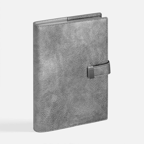 Ежедневник Repute, недатированный, серый - рис 4.