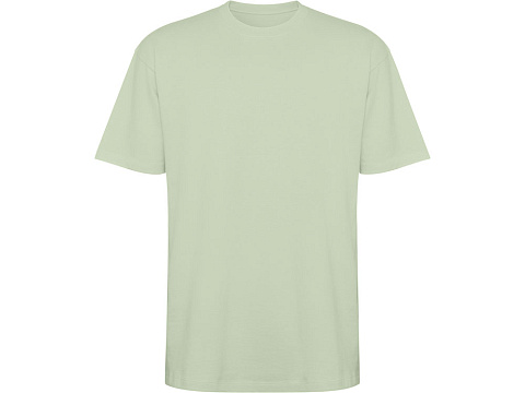 Футболка оверсайз Bull унисекс, припыленный зеленый