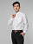 Рубашка мужская с длинным рукавом Collar, белая - миниатюра - рис 2.