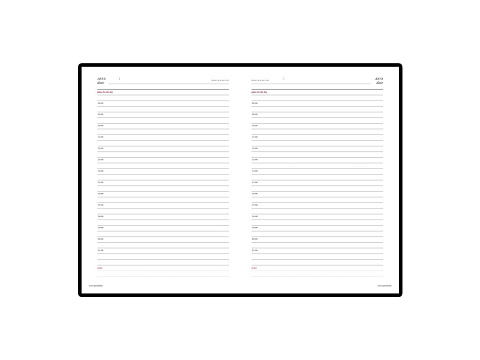 Ежедневник А5 недатированный Leader, оранжевый (Р) - рис 2.