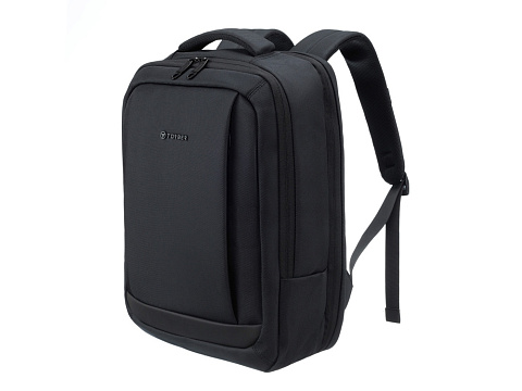 Рюкзак TORBER VOYAGE c отделением для ноутбука 17'', черный, полиэстер 900D, 31х17х44 см, 18 л - рис 2.
