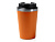 Термокружка HORAN с двойными стенками, оранжевый - миниатюра