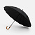 Зонт-трость Cloudfall, черный - миниатюра - рис 2.
