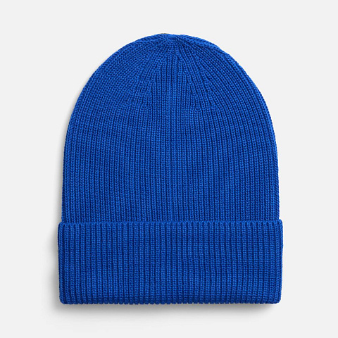 Шапка Nobilis Mono, синяя (аква) - рис 2.