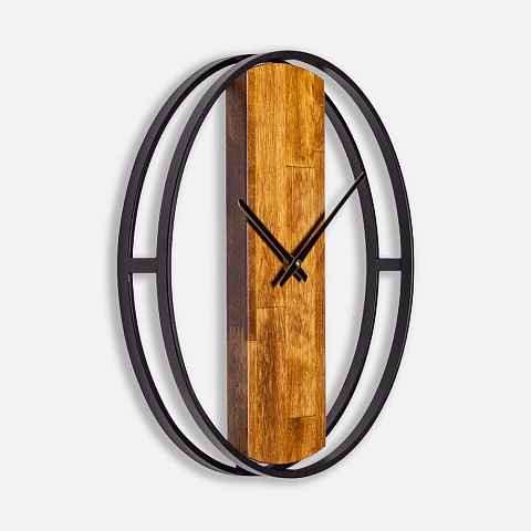 Часы Woodix, черные с коричневым - рис 3.