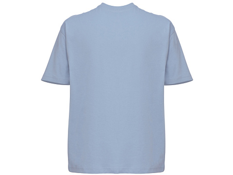 Детская футболка оверсайз Liyon, небесно-голубой - рис 2.