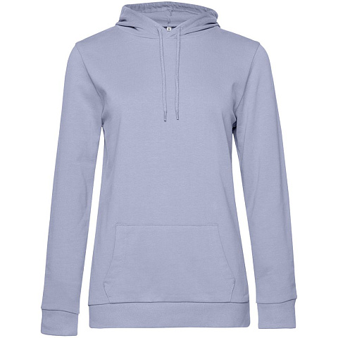 Толстовка с капюшоном женская Hoodie, лиловая - рис 2.