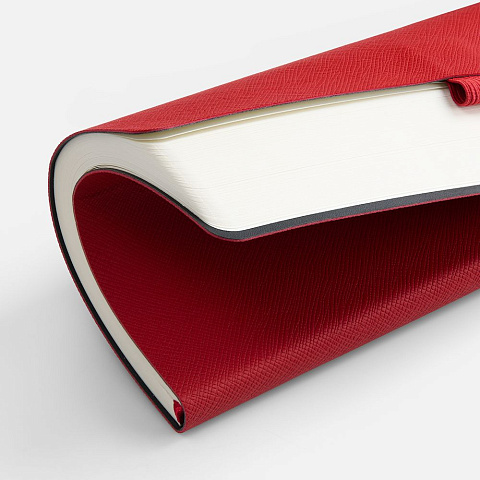 Ежедневник Lungo, недатированный, красный - рис 5.