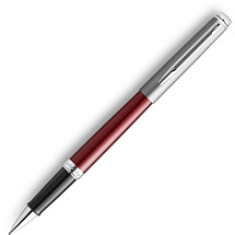 Ручка роллер Waterman Hemisphere Entry Point Stainless Steel with Red Lacquer в подарочной упаковке