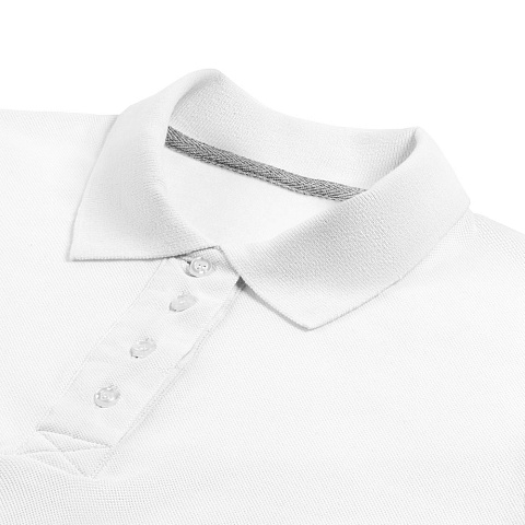 Рубашка поло женская Virma Premium Lady, белая - рис 4.